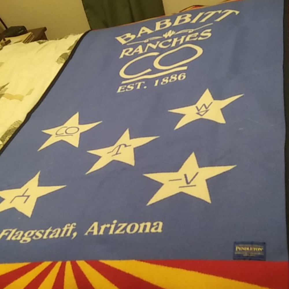 COPY - Babbitt Ranch Flagstaff, Arizona Pendleton Blanket